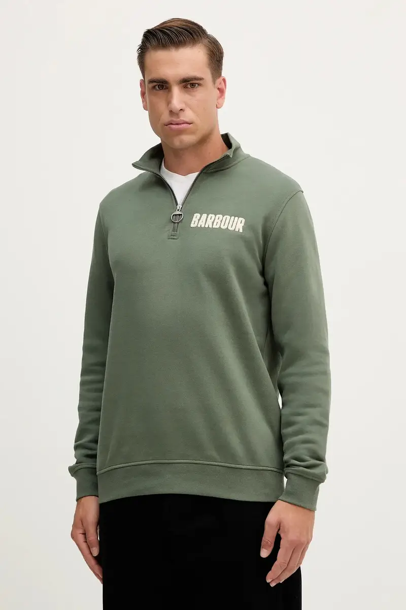 felpa in cotone Verde