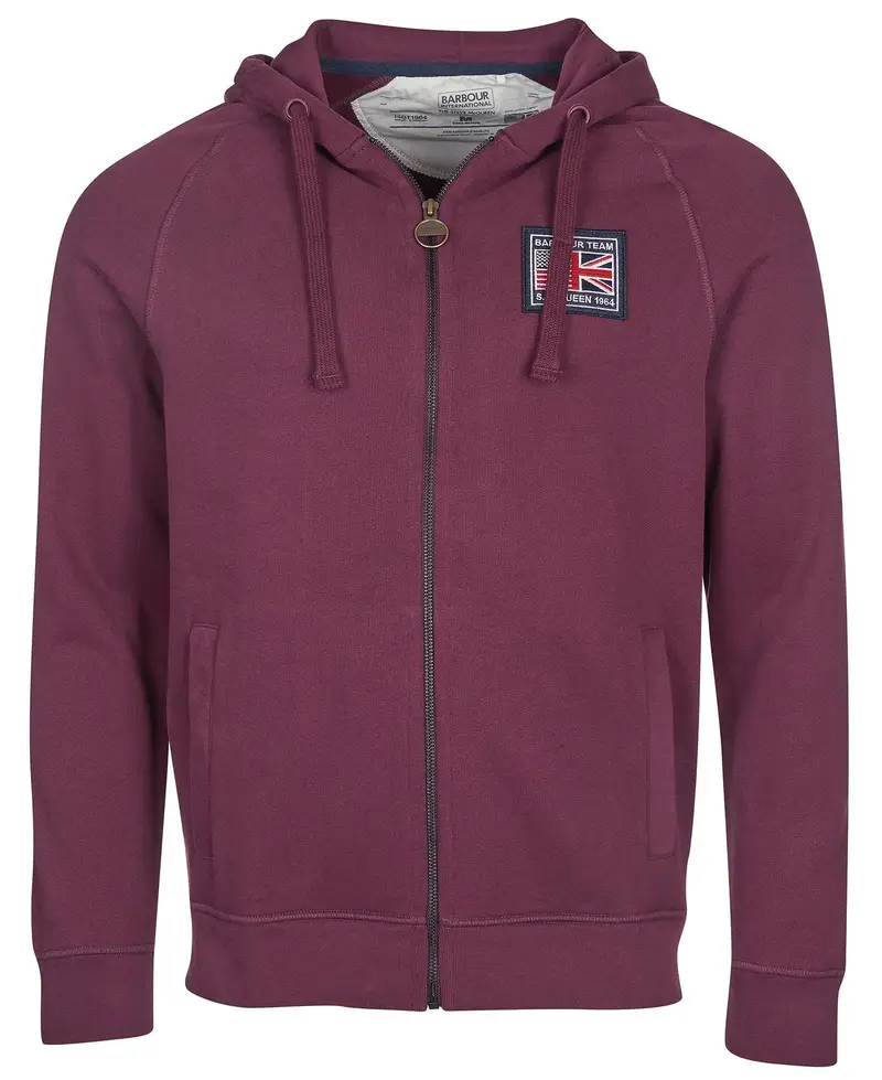 Barbour - Felpa Re94 Merlot MOL0312