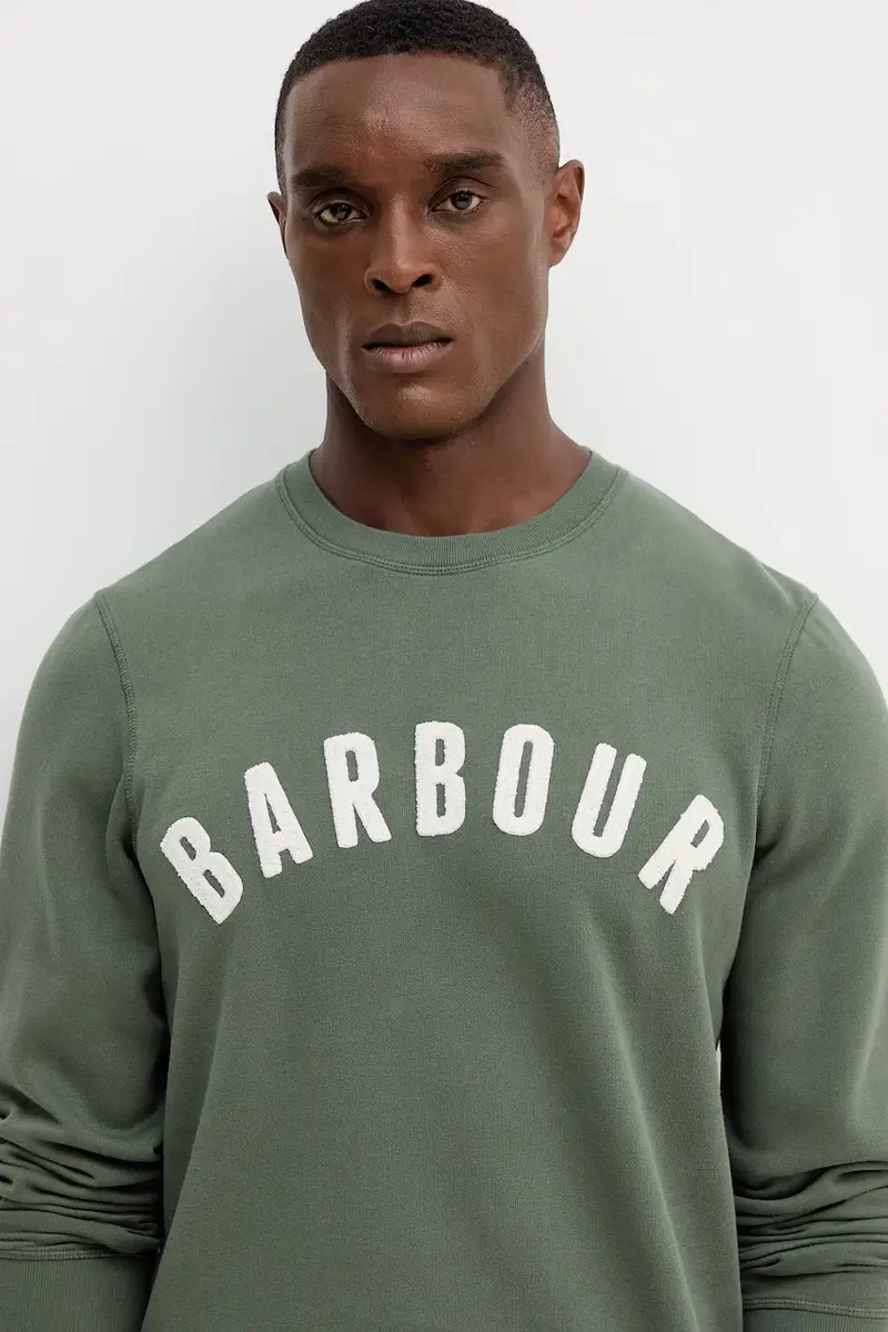 felpa uomo colore giallo Verde miniatura 4