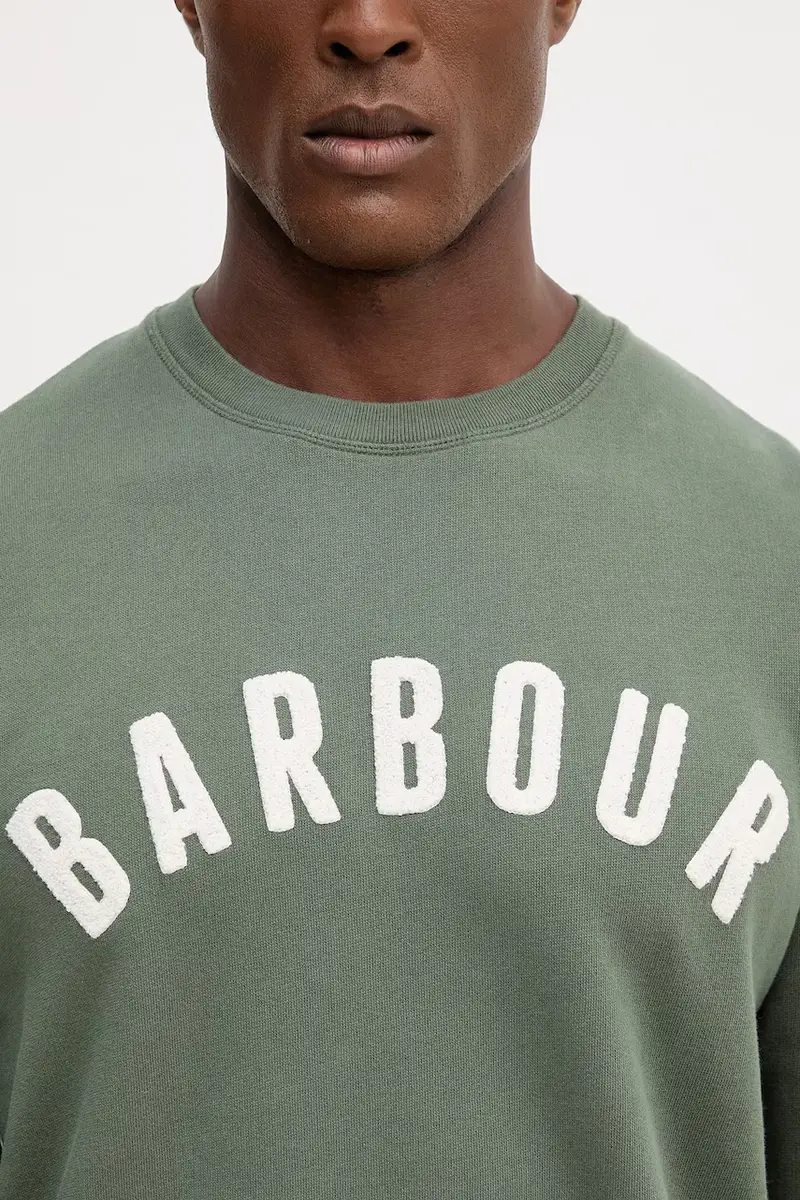 felpa uomo colore giallo Verde miniatura 5