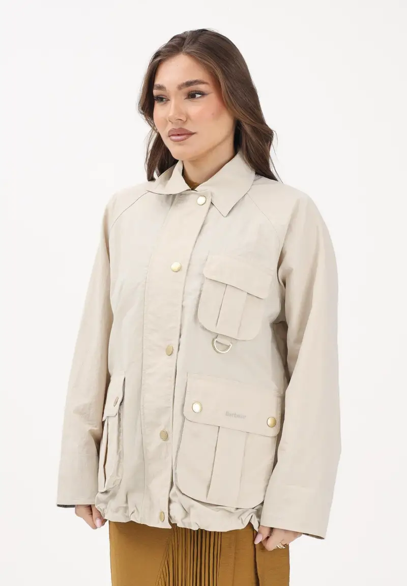 Giacca a vento Debbie beige da donna