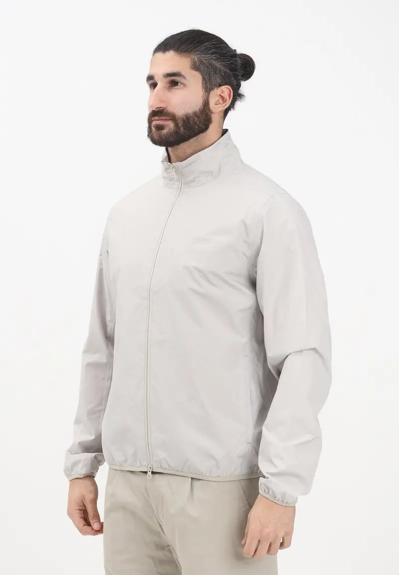 BARBOUR Giacca a vento Korbel beige da uomo