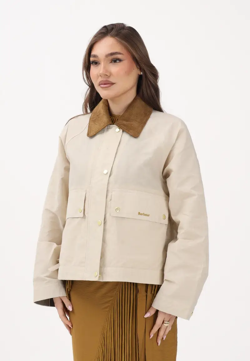 Giacca a vento Medland beige da donna