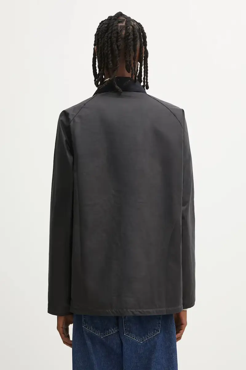 giacca Ambleside Wax Jacket colore nero MWX2201NY96 miniatura 3