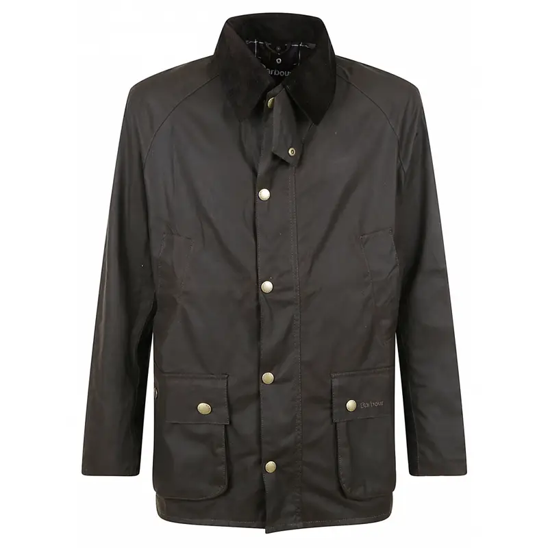 giacca ashby uomo in cotone cerato verde