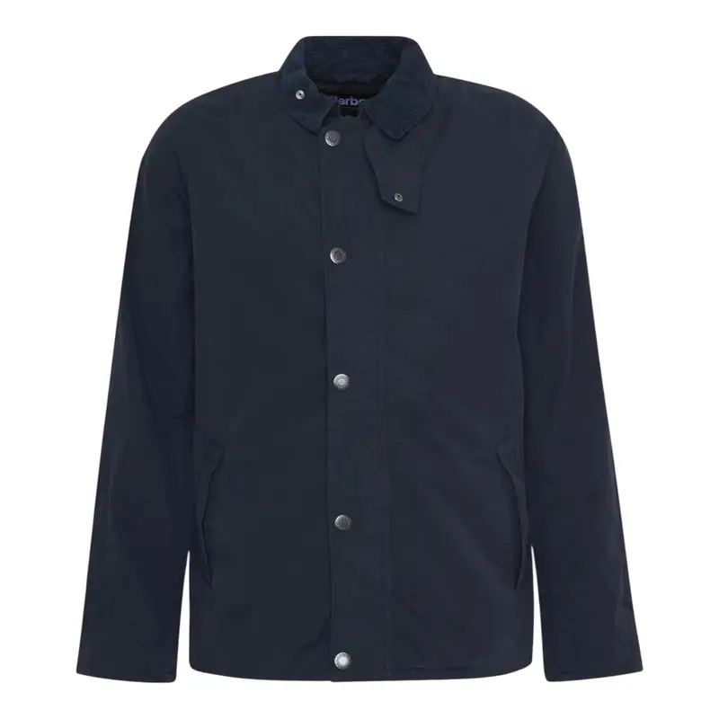 giacca barbour tracker casual jacket - navy