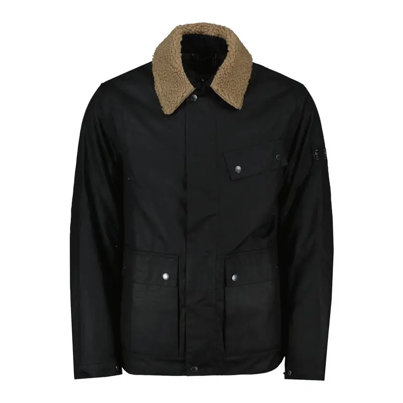 GIACCA COLLETTO IN PELO STACCABILE COPPICE Nero