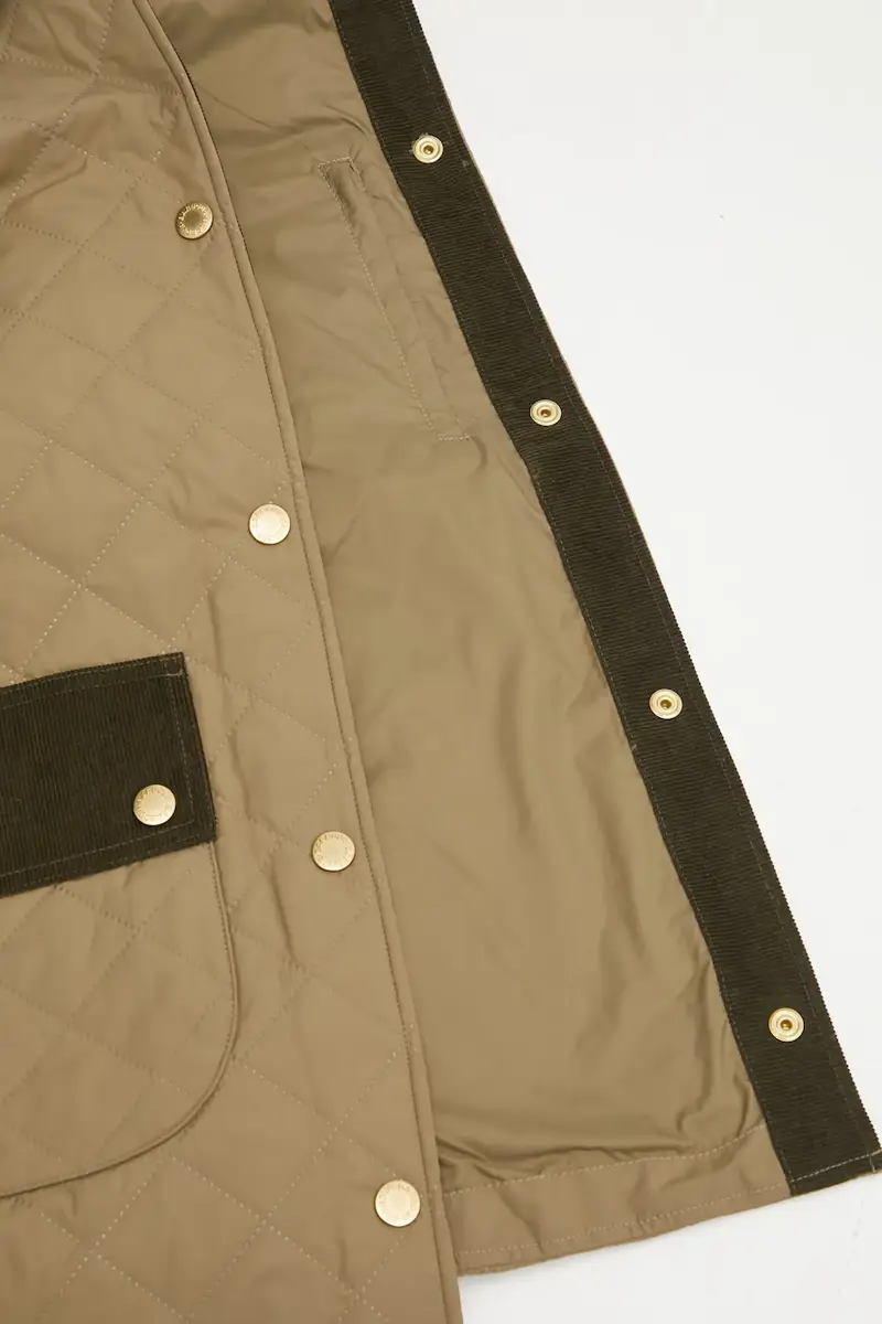 giacca Corinne Quilt Verde miniatura 5