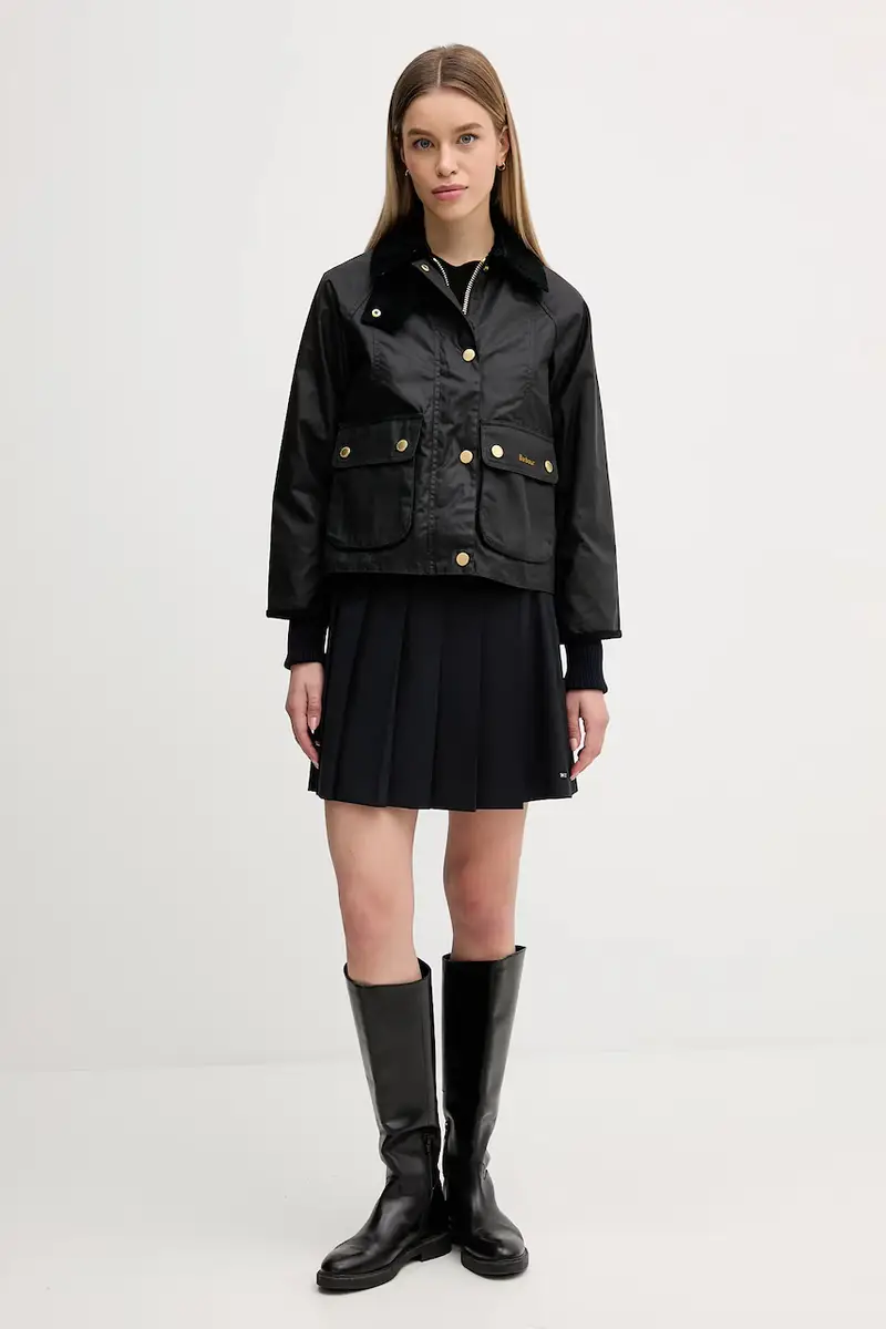 giacca Cropped Beadnell Wax Blu navy miniatura 2