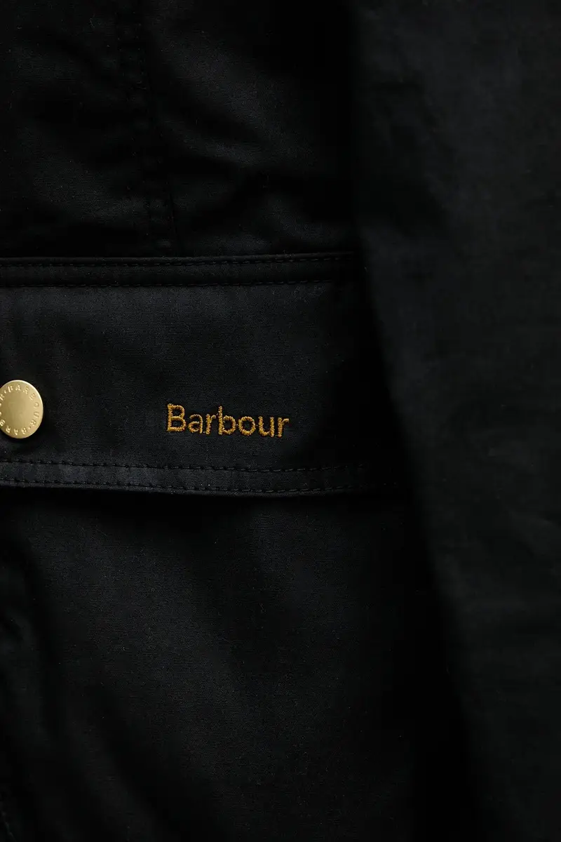 Barbour Giacca Cropped Beadnell Wax Nero miniatura 5