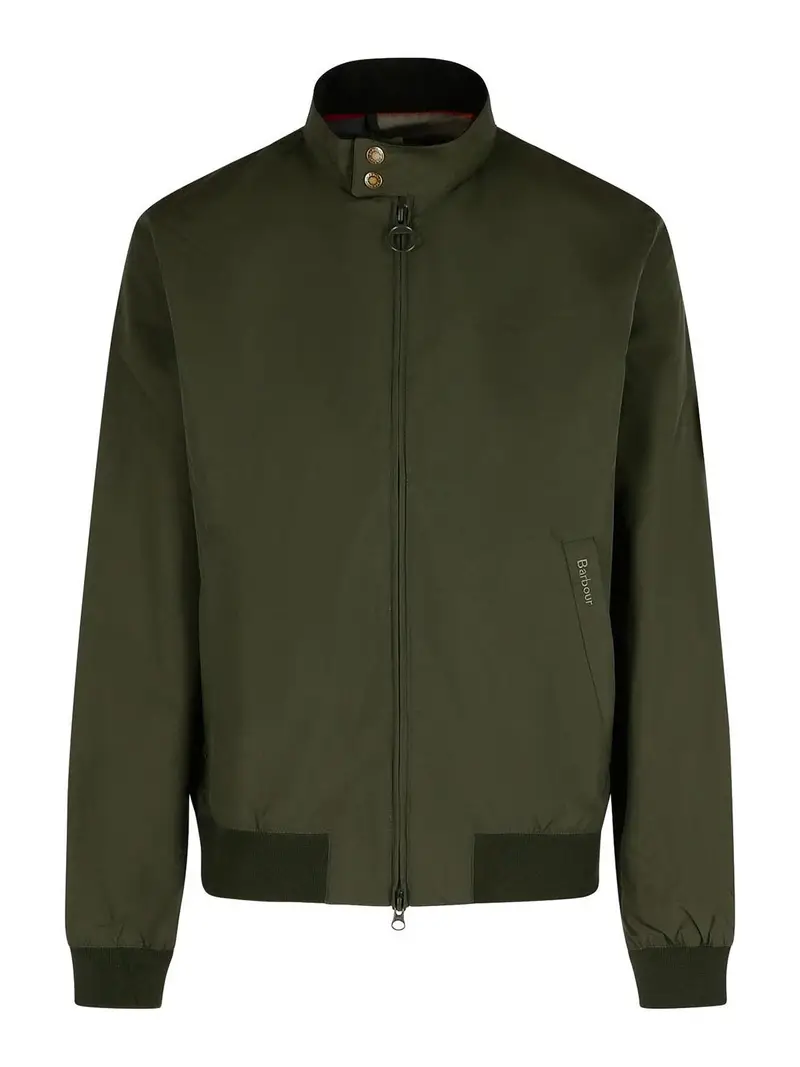 Giacca da bomber in nylon verde Royston
