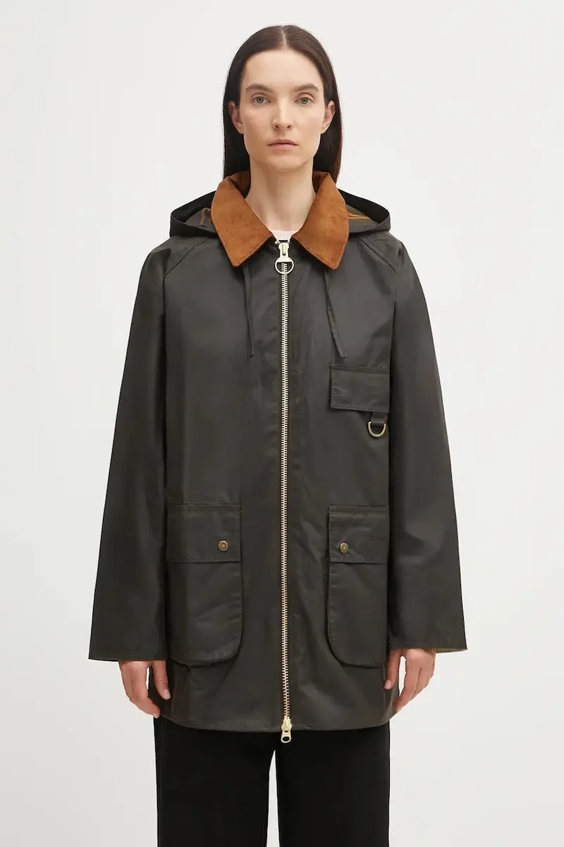 giacca Highclere Wax Jacket donna LWX1262 Verde