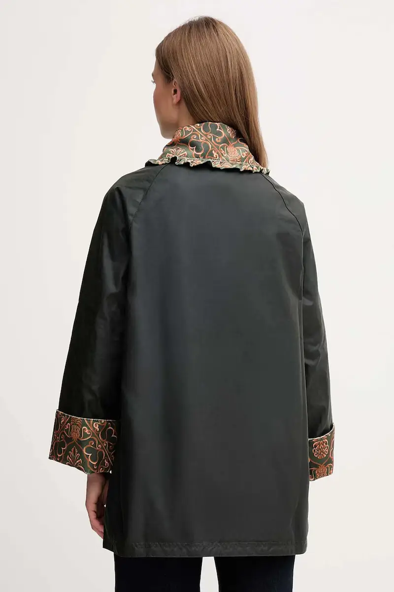 giacca in cotone x Farm Rio colore verde LWX1504 miniatura 3