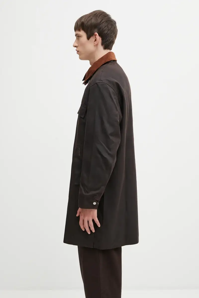 giacca in cotone x Paul Smith Beeston Wax colore marrone MWX2514RU71 miniatura 2