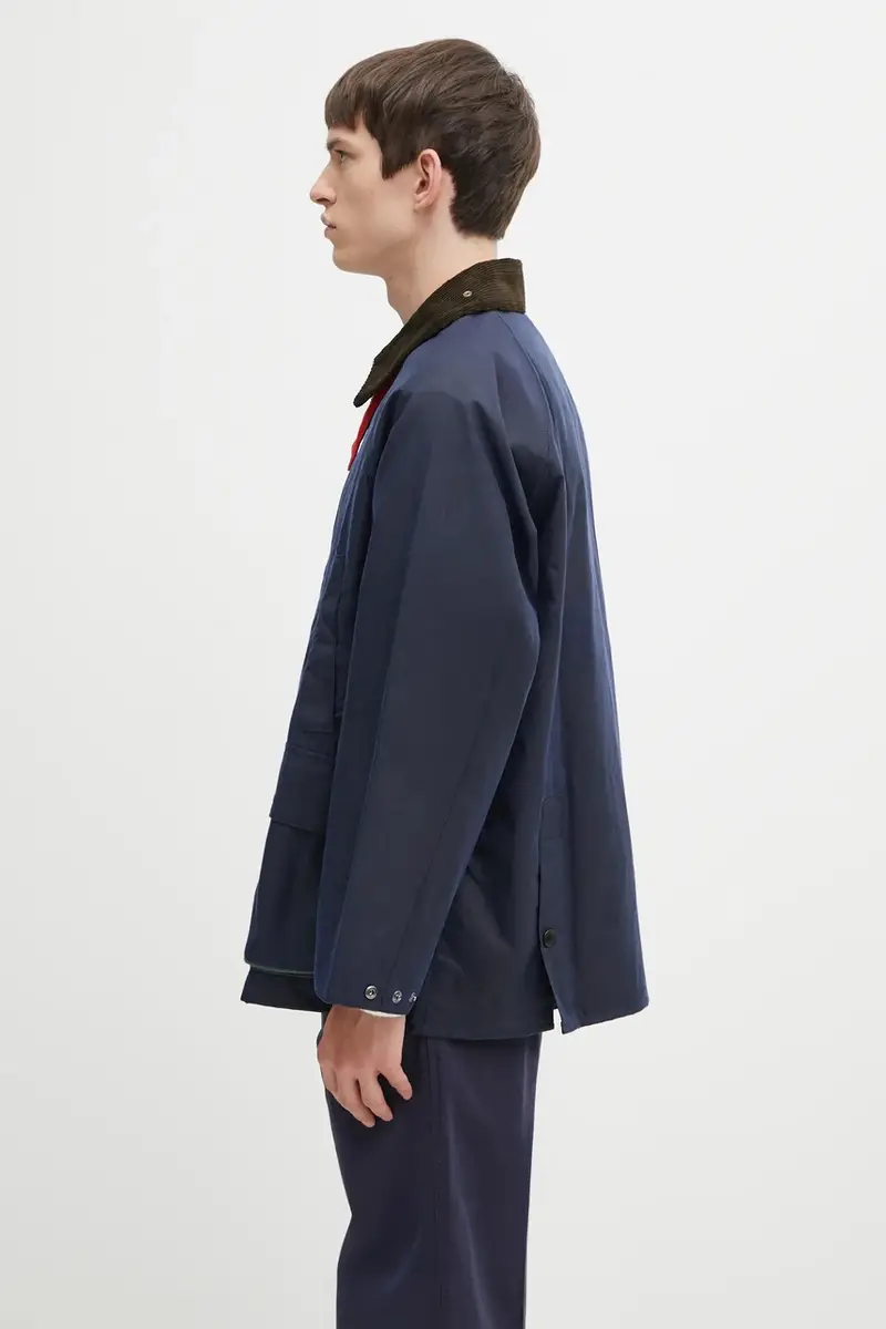 giacca in cotone x Paul Smith OS Bedale Wax MWX2515NY94 Blu navy miniatura 2