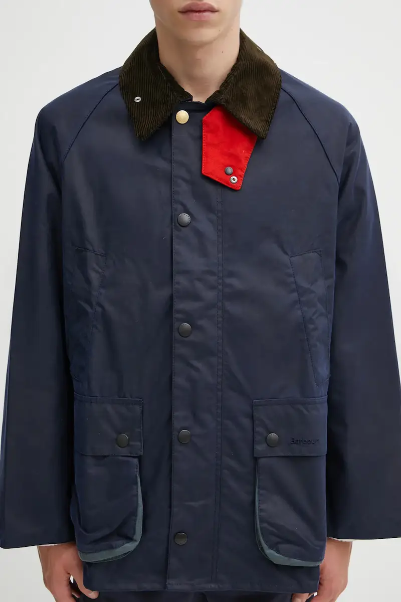 giacca in cotone x Paul Smith OS Bedale Wax MWX2515NY94 Blu navy miniatura 4