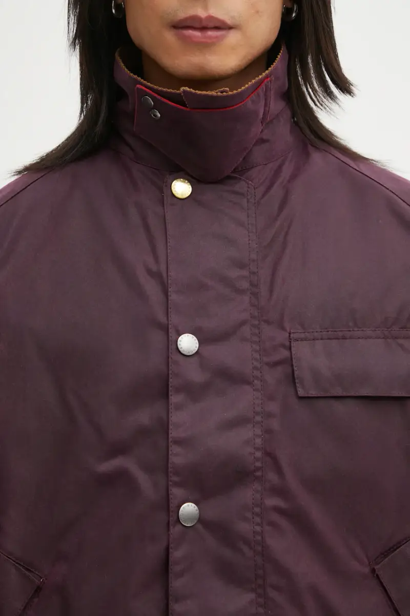 giacca in cotone x Paul Smith Transport Wax colore granata MWX2516PU71 miniatura 4