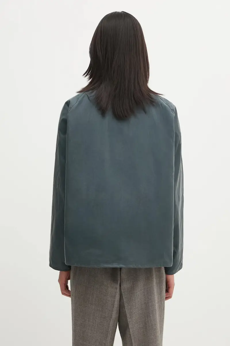 giacca in cotone x Paul Smith Transport Wax colore grigio MWX2516GY91 miniatura 3