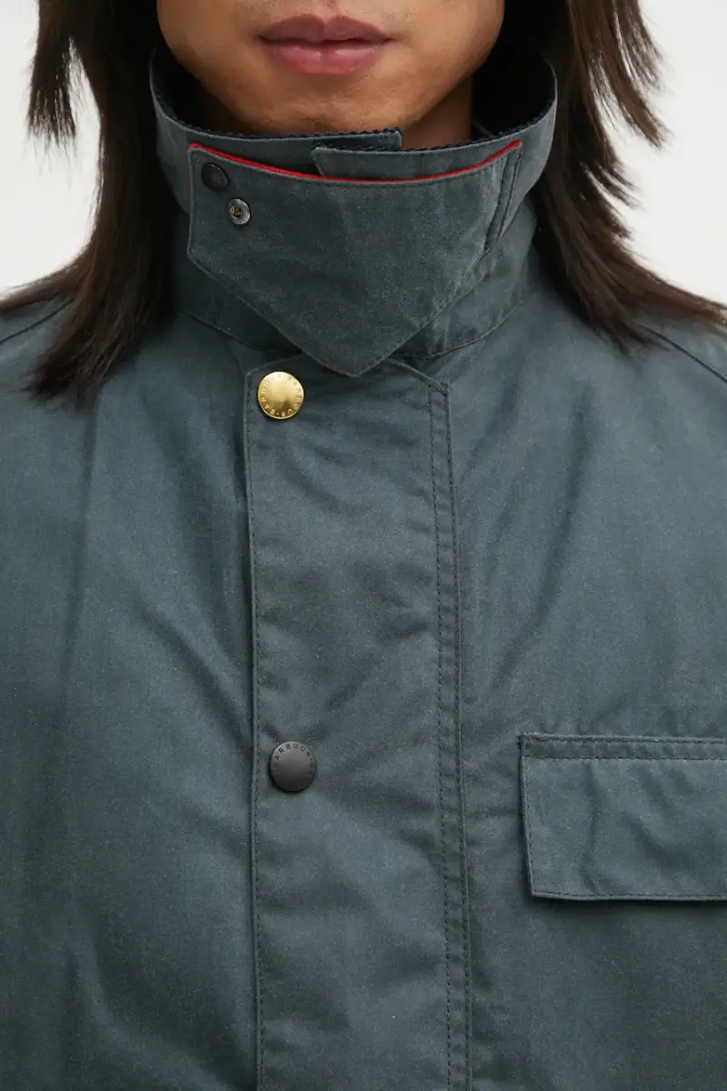 giacca in cotone x Paul Smith Transport Wax colore grigio MWX2516GY91 miniatura 4