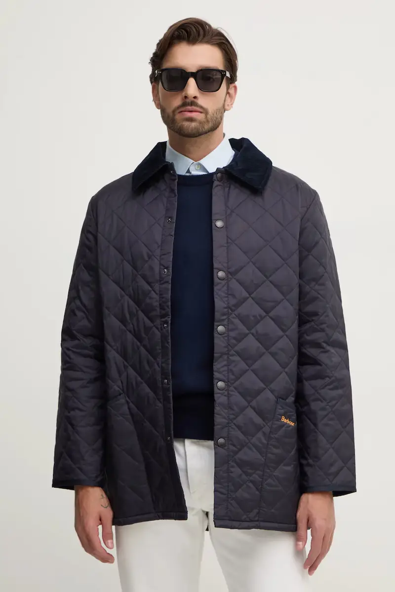 giacca le Quilt uomo colore blu navy MQU0001