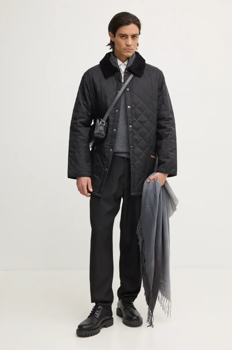 giacca le Quilt uomo colore nero MQU0001 miniatura 2