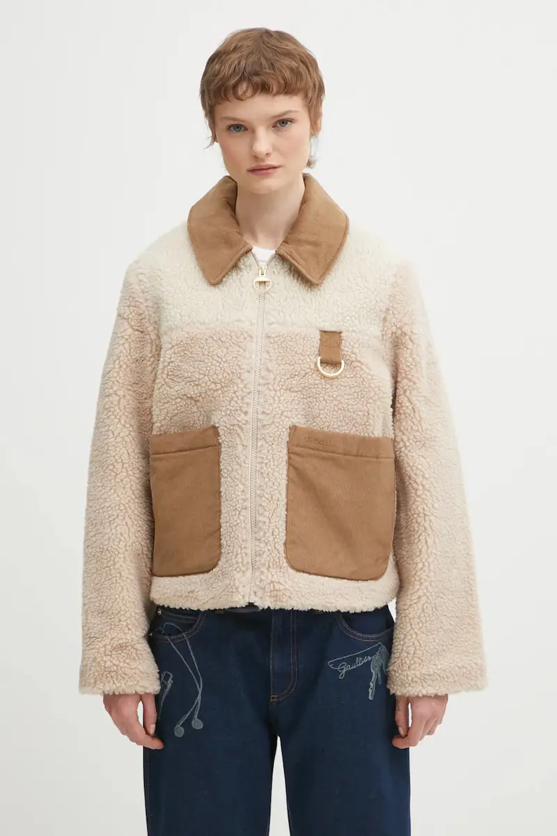 giacca Malena Fleece Beige