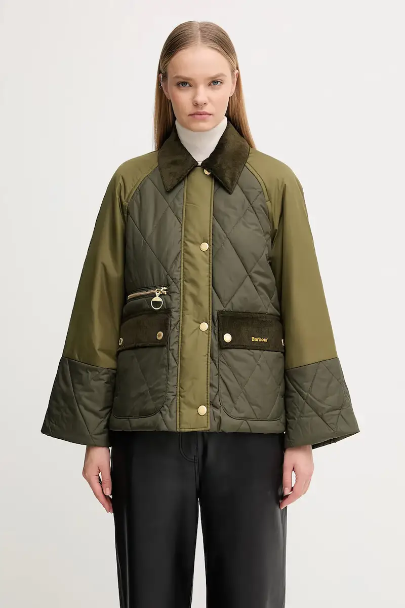 giacca Martha Quilted Jacket colore verde LQU1840OL71