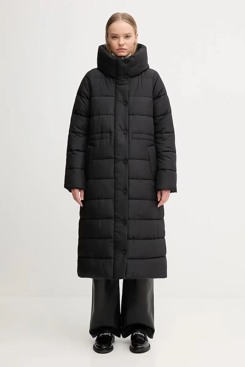giacca parka Freya Puffer Jacket colore nero LQU1848BK11