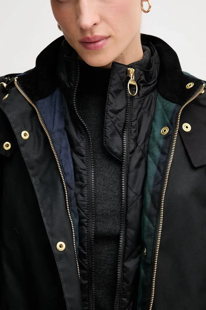 Barbour Parka Nero 4082565 miniatura 4