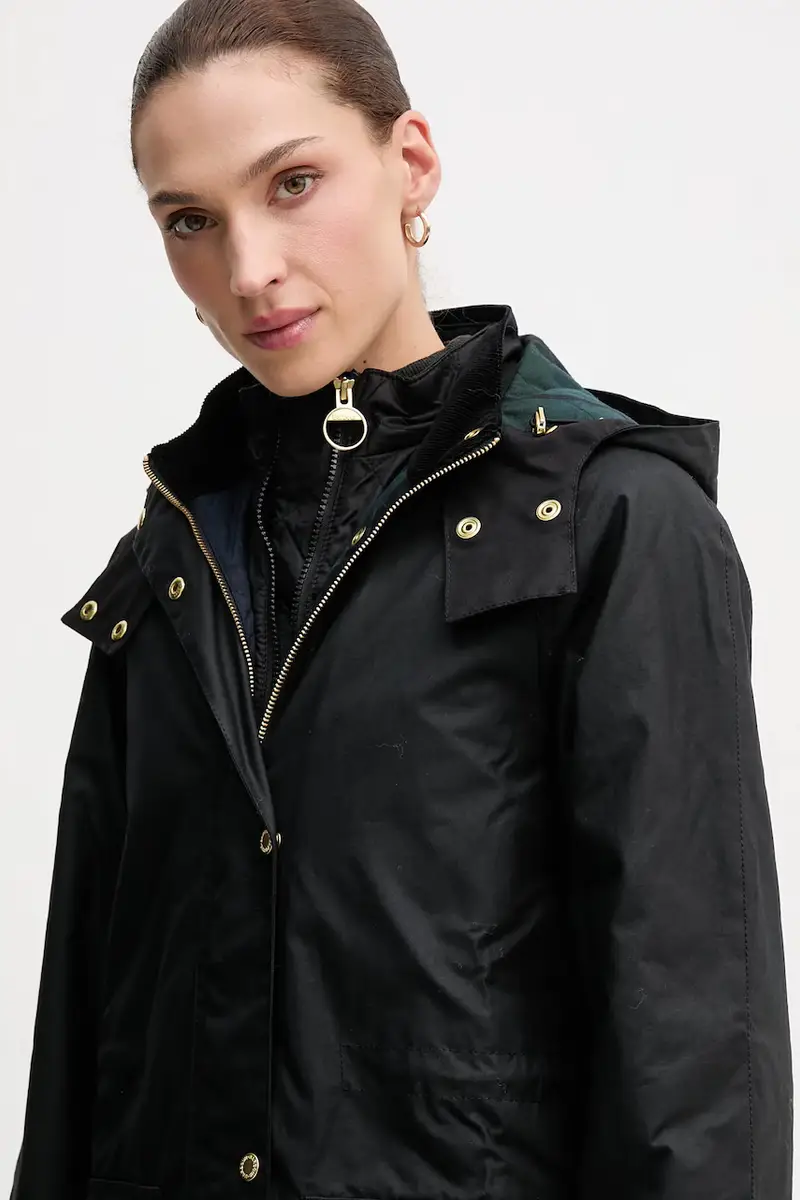 Barbour Parka Nero 4082565 miniatura 5