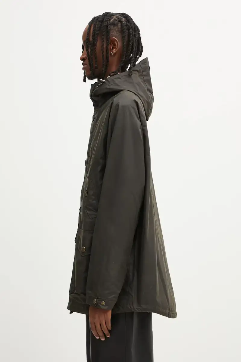 giacca Re-Engineered Endurance Mountain Wax Parka colore verde MWX2484OL71 miniatura 2