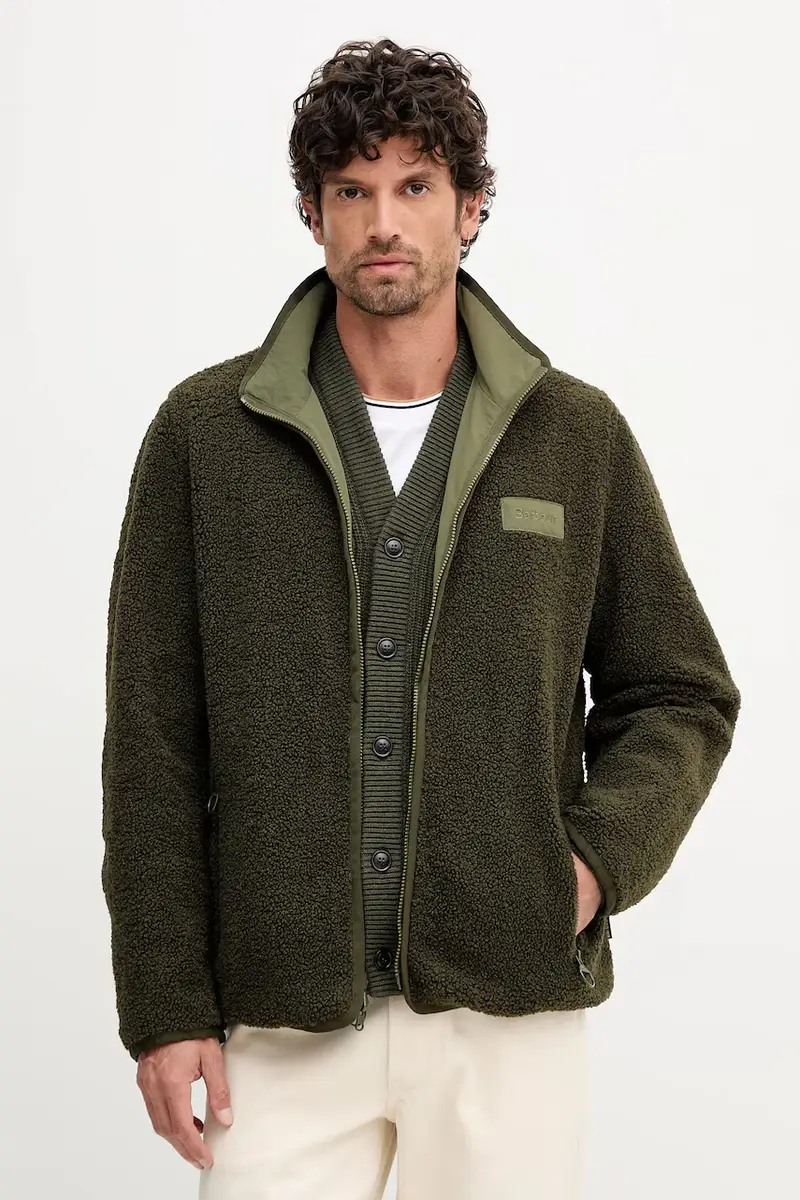 giacca reversibile colore verde MFL0195