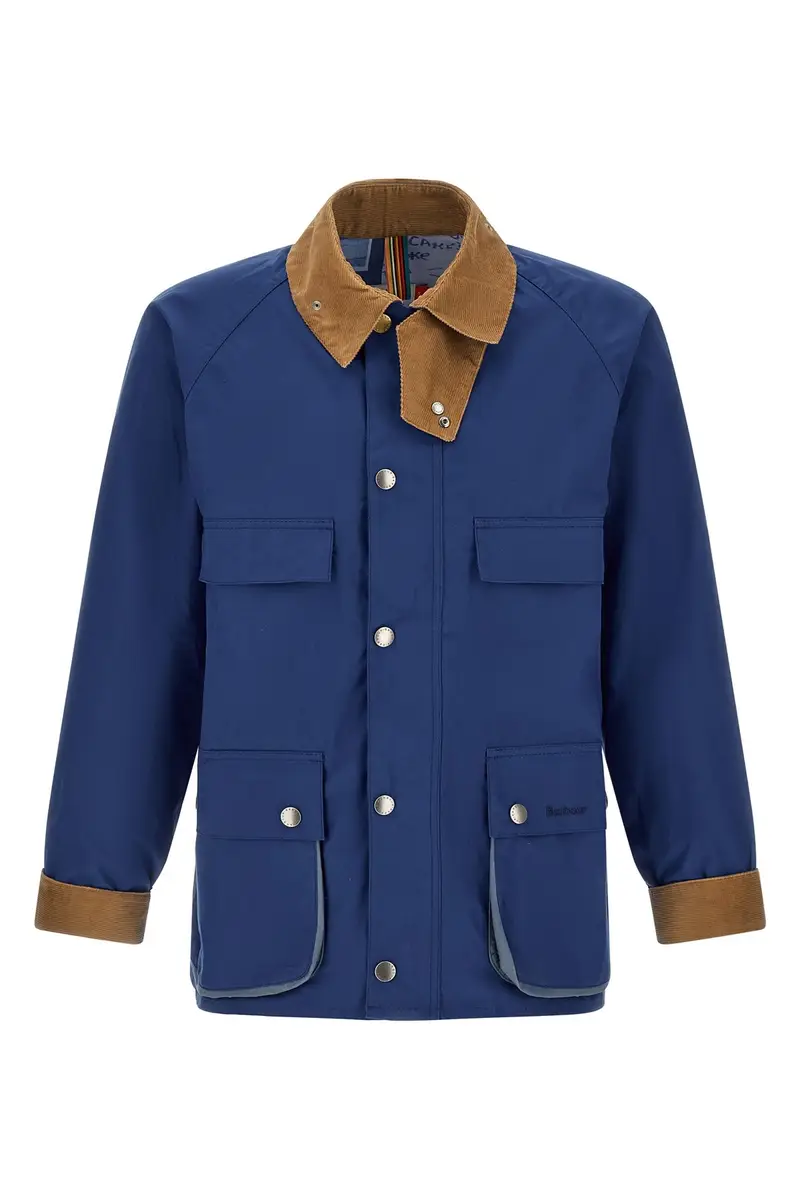 Giacca Sugarlump Bedale Paul Smith Loves Barbour Blu