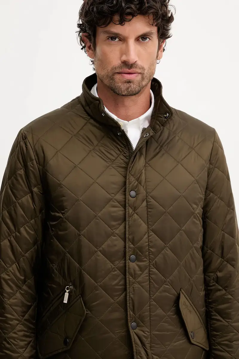 giacca uomo colore blu navy Verde miniatura 4