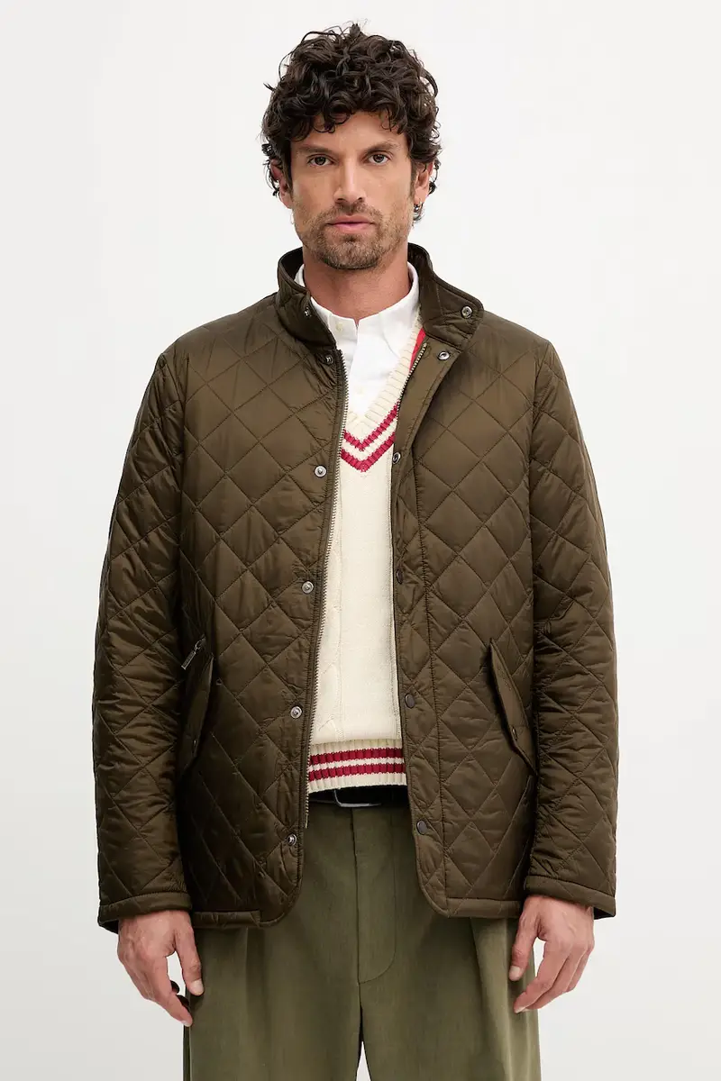 giacca uomo colore blu navy Verde