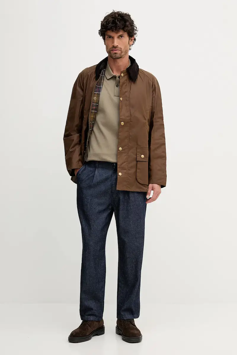 giacca uomo colore grigio Marrone miniatura 2