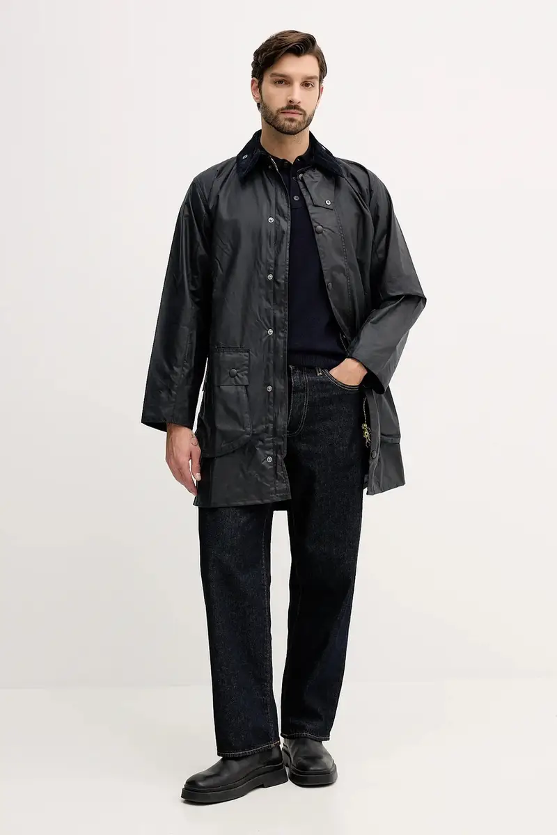 giacca uomo colore verde MWX0008 Blu navy miniatura 2