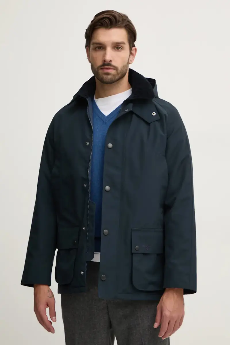 giacca Winter Ashby Jacket uomo colore blu navy MWB1001 miniatura 4