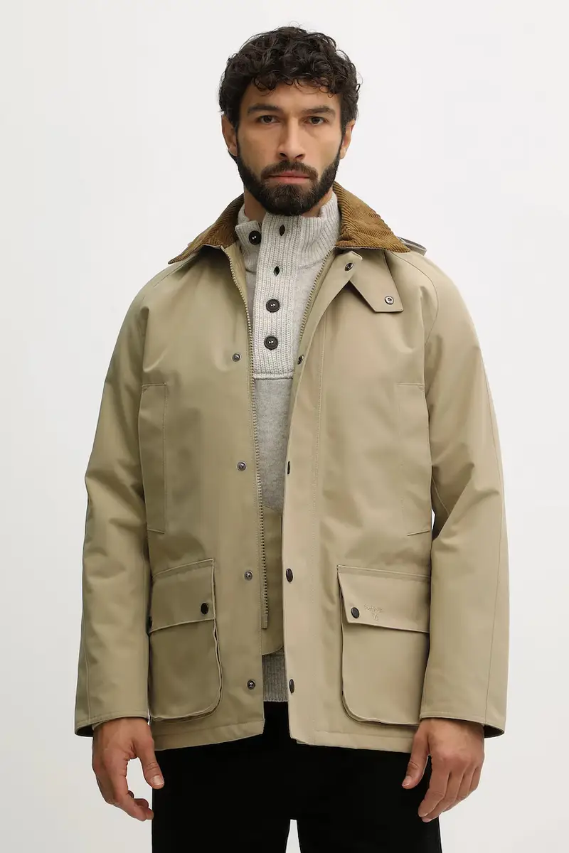 giacca Winter Ashby Jacket uomo colore verde MWB1001 Beige