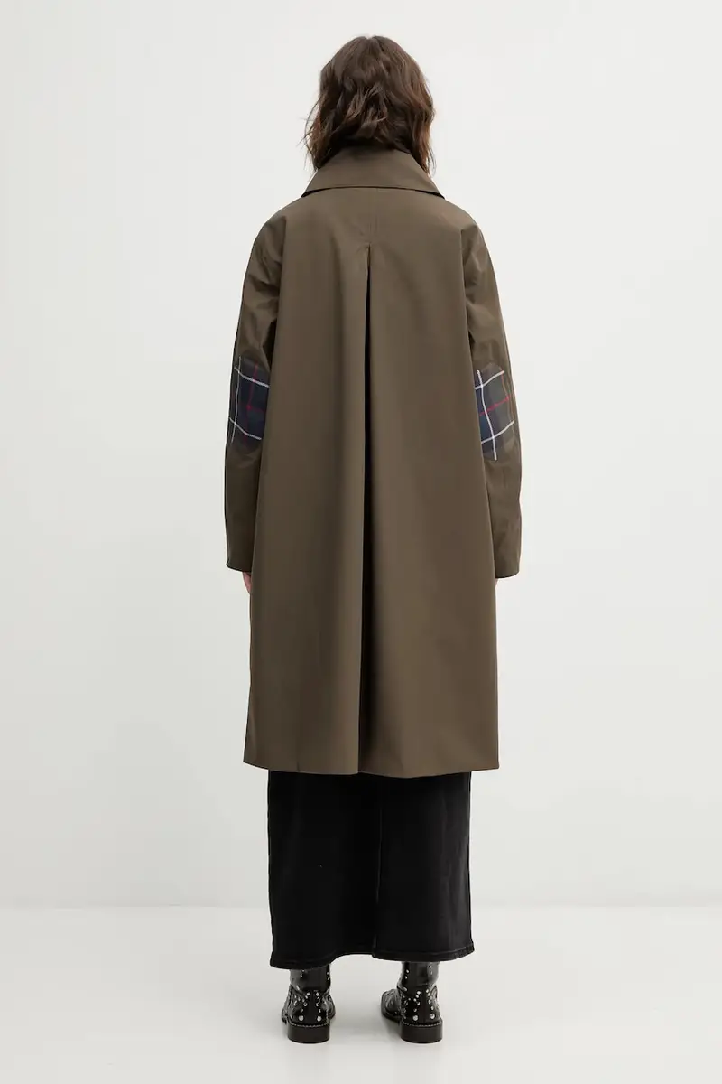 giacca x Ganni Waterproof Parka colore verde LWB0930OL91 miniatura 5