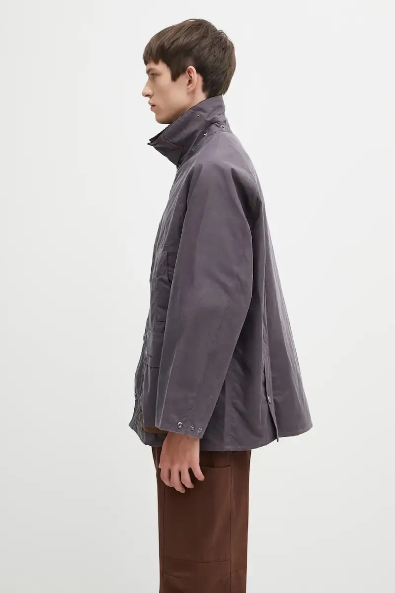 giacca x Paul Smith OS Bedale Wax colore violetto MWX2515PU11 miniatura 2