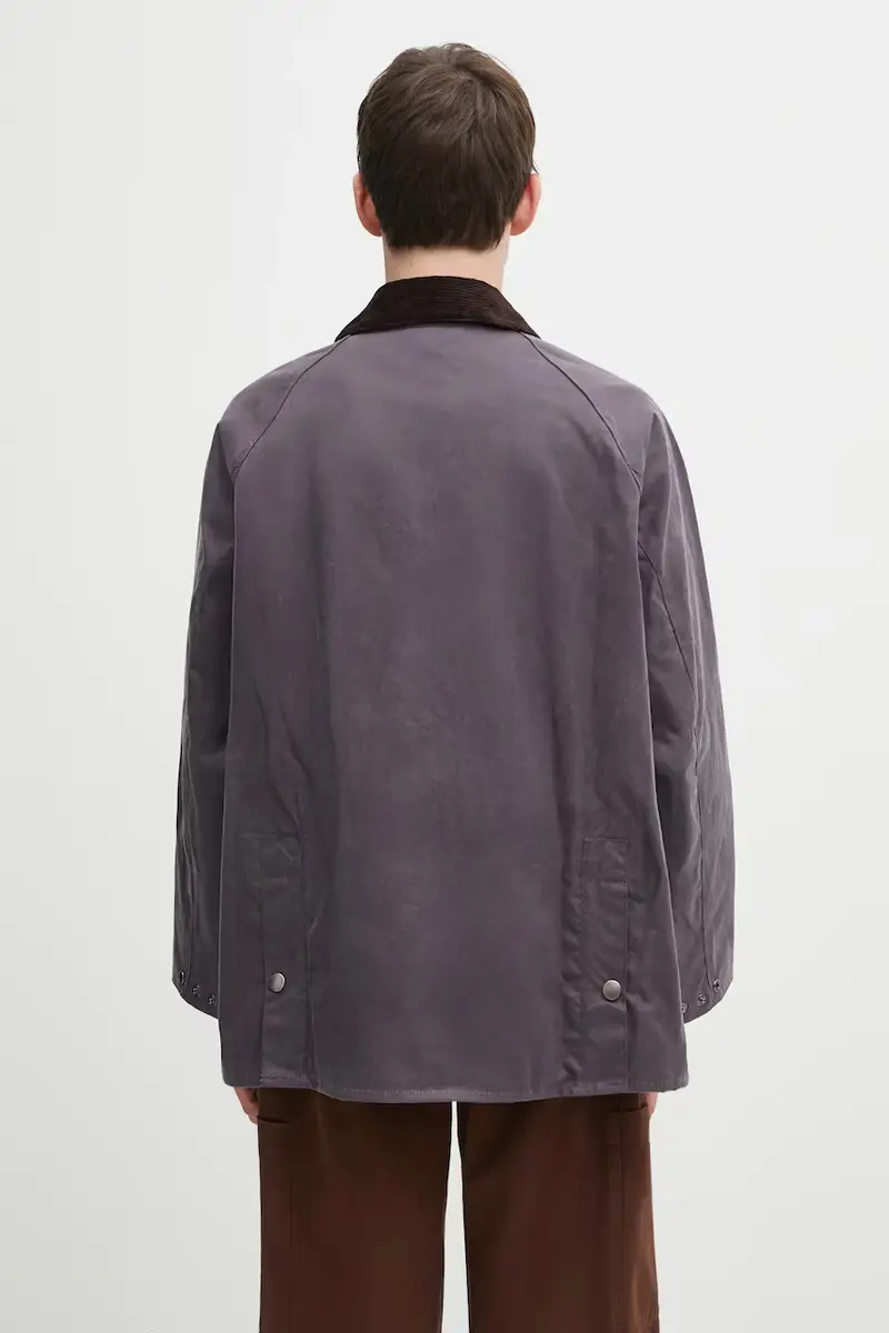 giacca x Paul Smith OS Bedale Wax colore violetto MWX2515PU11 miniatura 3