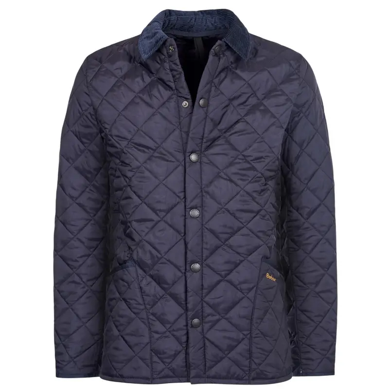giacche uomo barbour - heritage liddesdale quilt - blu BLUE