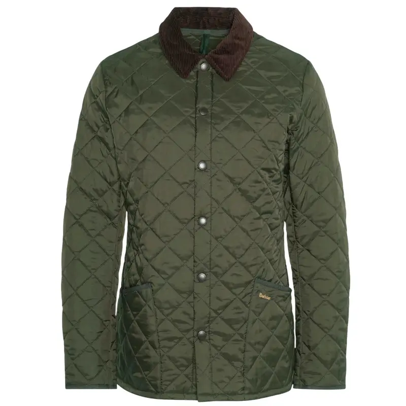 giacche uomo barbour - heritage liddesdale quilt - oliva GREEN