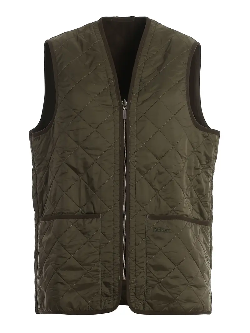 Gilet Polarquilt Verde Scuro