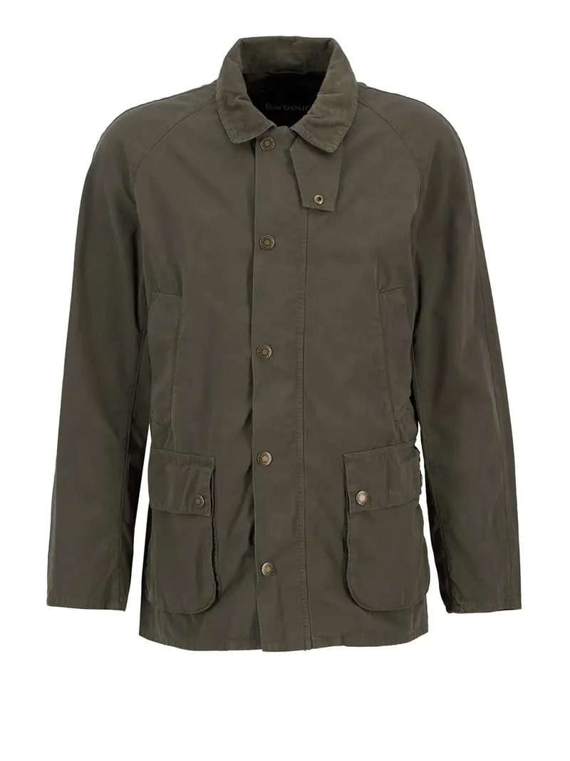 giubbino barbour ashby da uomo - verde