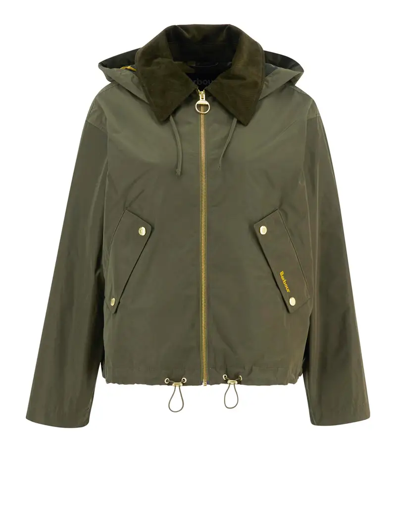 giubbino barbour da donna - verde