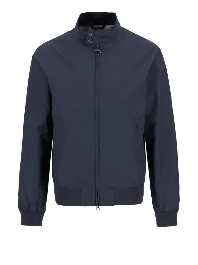 giubbino barbour royston da uomo - blu