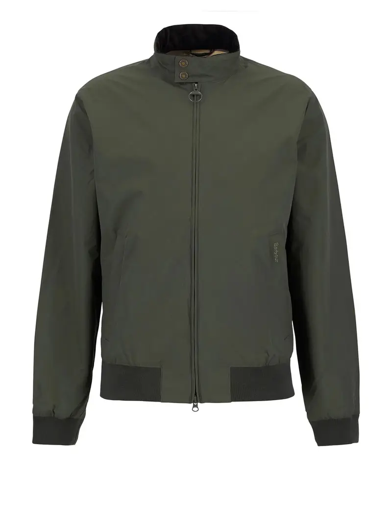 giubbino barbour royston da uomo - verde