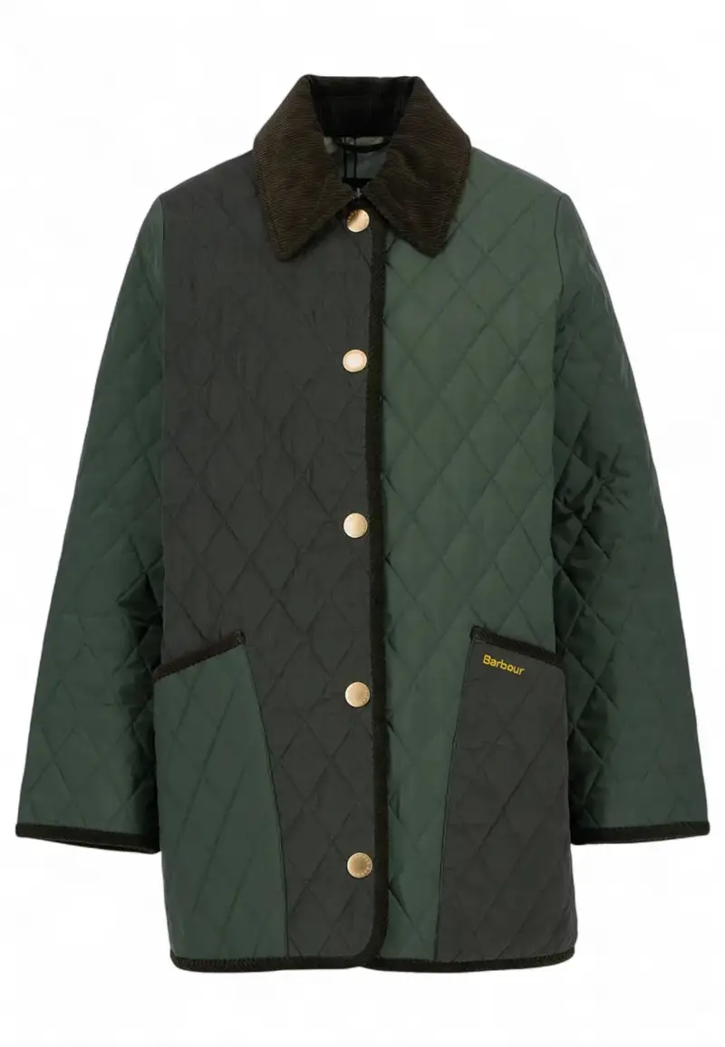 Giubbino Donna Barbour LQU1837 OL74 GREEN